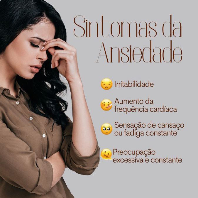 Ansiedade sintomas físicos e psicológicos